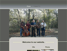 Tablet Screenshot of crosstimbersband.com